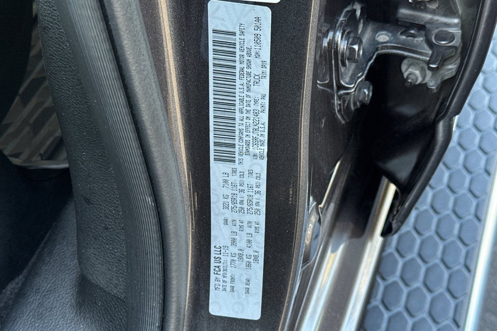 2020 RAM 1500 Laramie