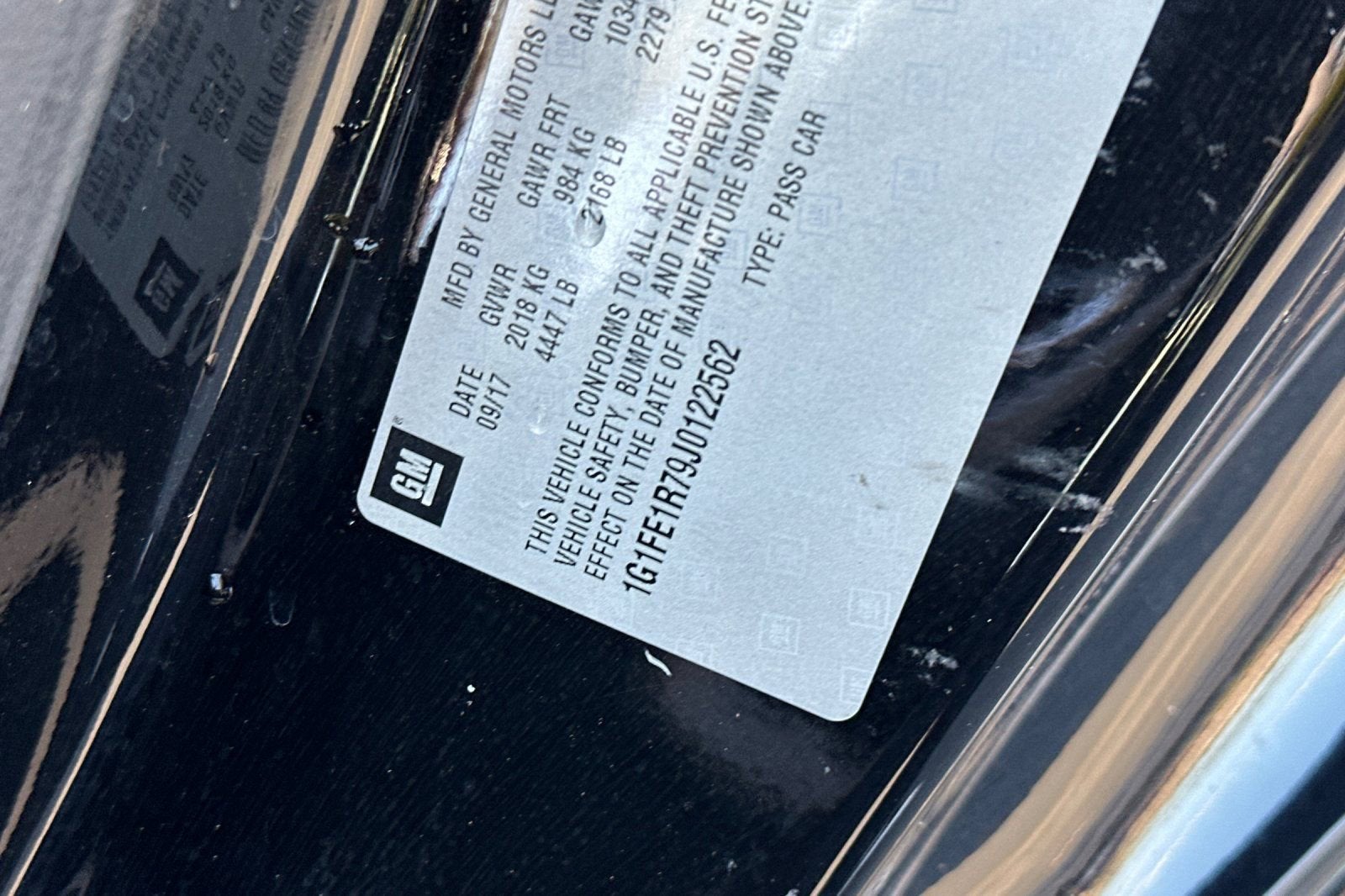 2018 Chevrolet Camaro 1SS