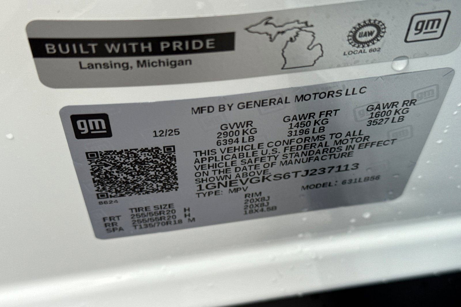 2026 Chevrolet Traverse LT