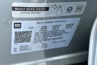 2026 Chevrolet Traverse LT