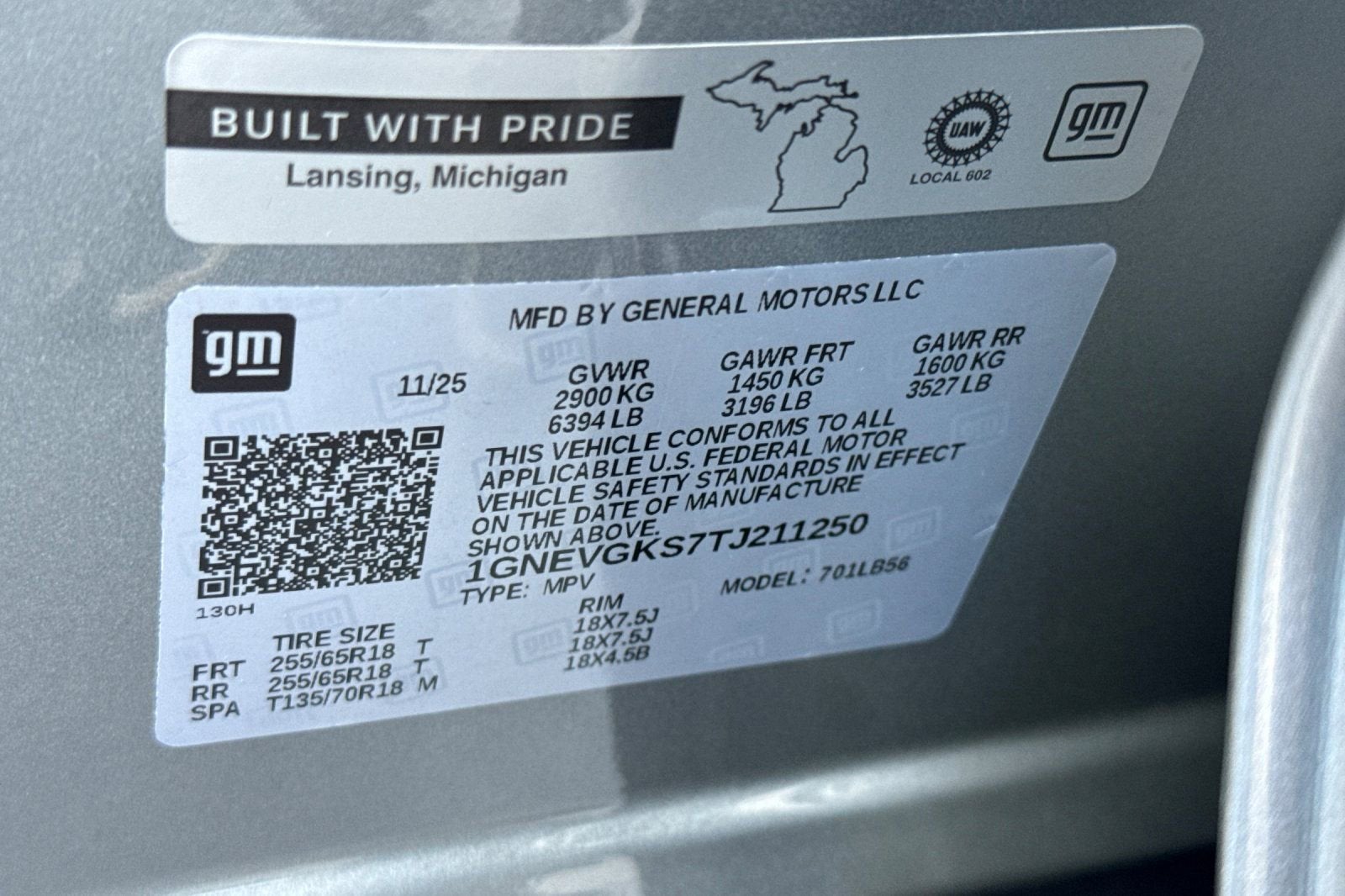 2026 Chevrolet Traverse LT