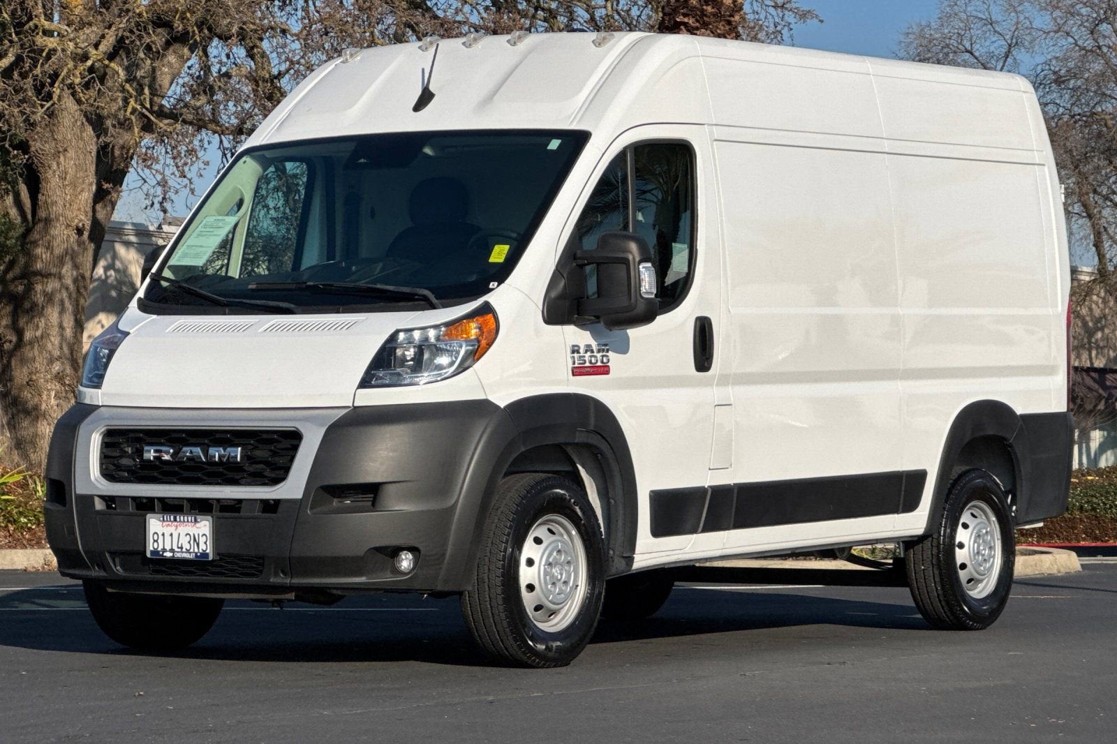 2022 RAM ProMaster Cargo Van 1500 LOW 136"