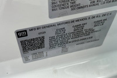 2025 Chevrolet Silverado 1500 LT (2FL)