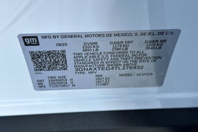 2026 Chevrolet Equinox RS