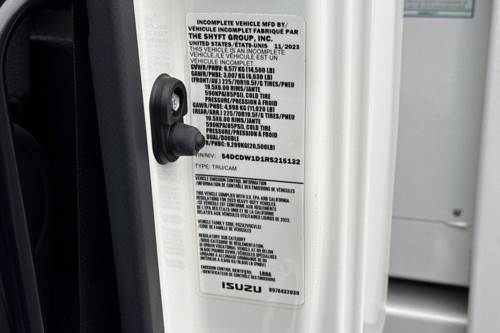 2024 Chevrolet Low Cab Forward 4500 Base