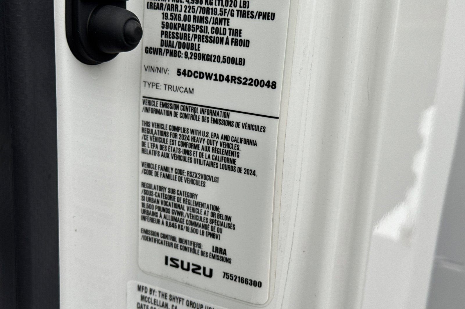 2024 Chevrolet Low Cab Forward 4500 Base