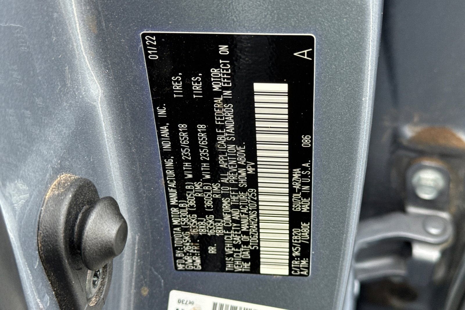 2022 Toyota Highlander XLE