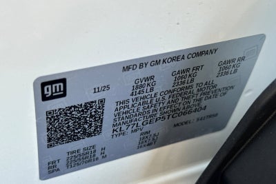 2026 Chevrolet Trax 1RS