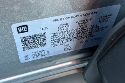 2026 Chevrolet Trax 2RS